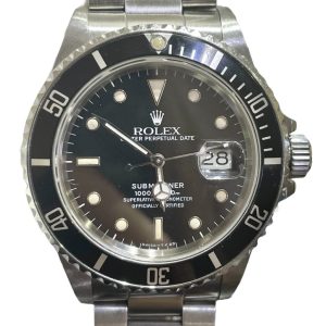 【ROLEX】ギャラ無し ロレックス サブマリーナ 黒サブ メンズ腕時計