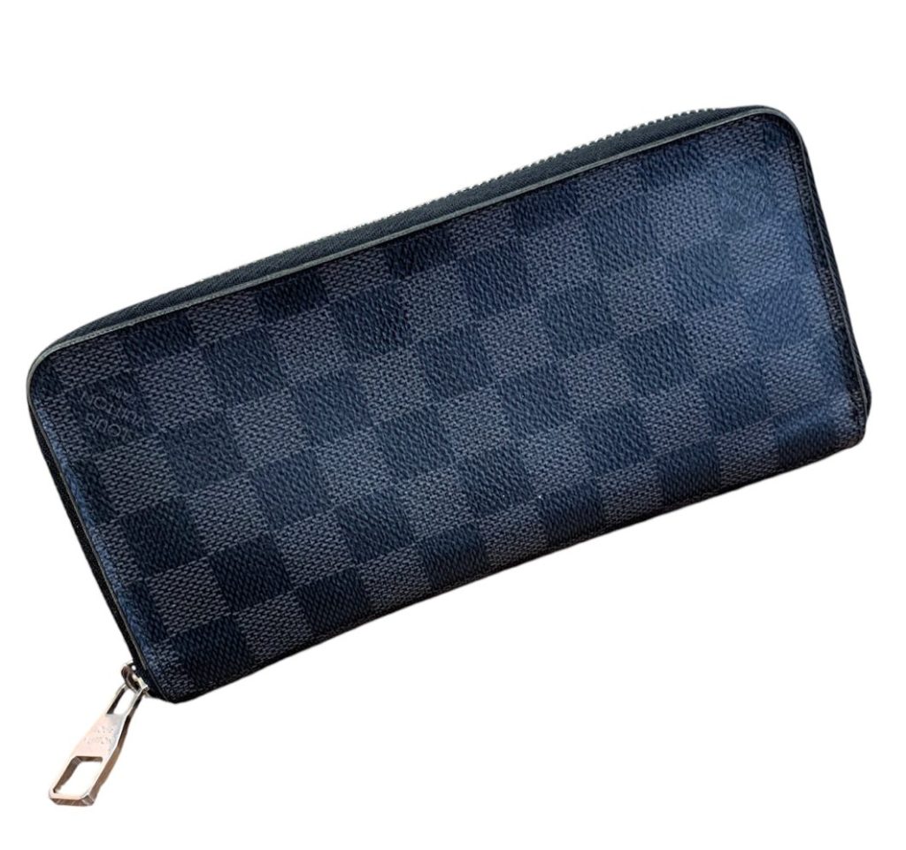 ルイヴィトン LV LOUIS VUITTON  ダミエ グラフィット 長財布 ラウンドファスナー