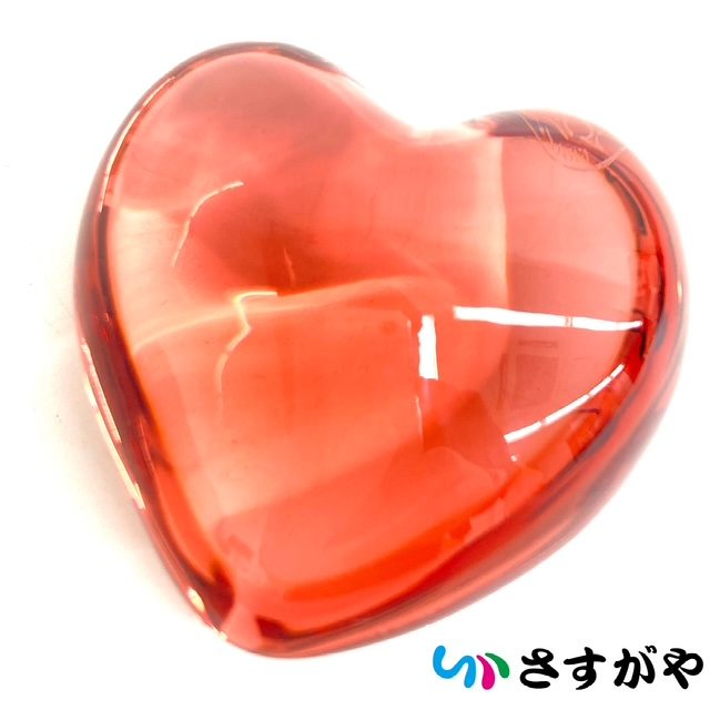Baccarat バカラ ハート ペーパーウエイトの買取実績 | 買取専門店さすがや