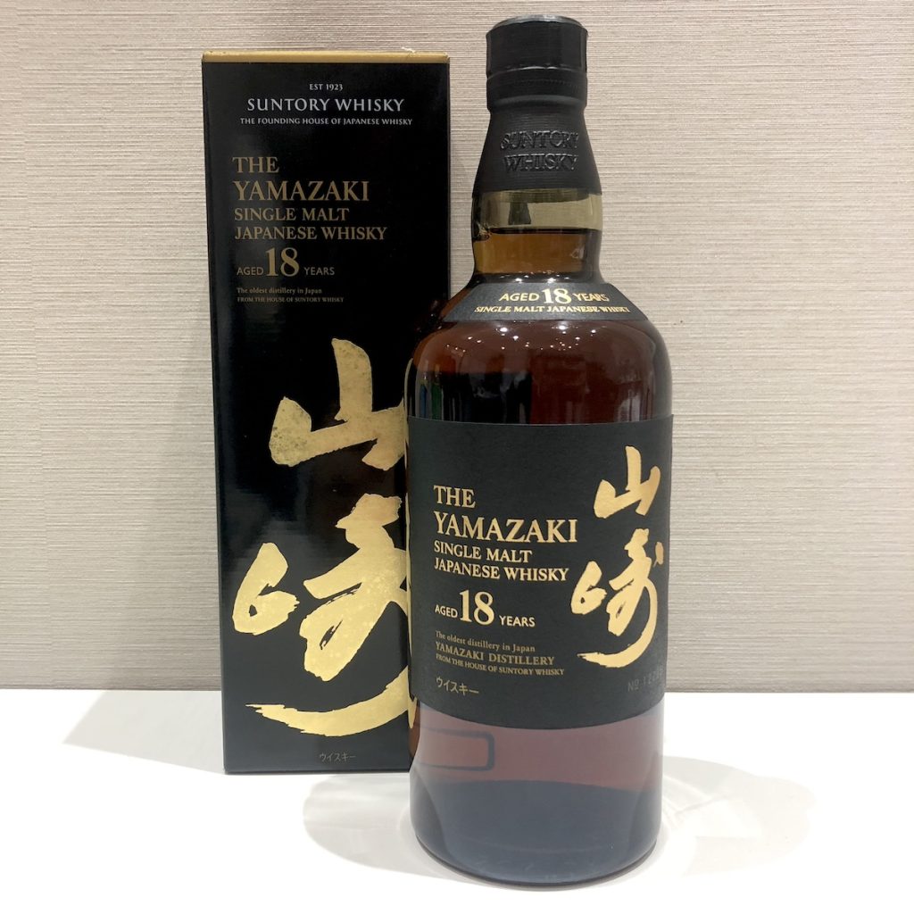 山崎18年 / 700ml 43% / 箱付き