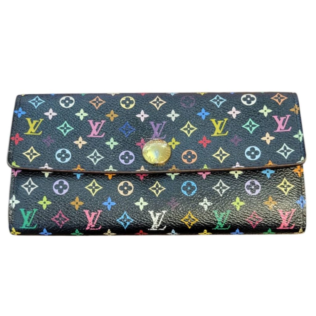 Louis Vuitton（ルイヴィトン） マルチカラー ポルトフォイユサラ ノワール