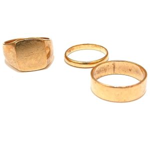 K18 印台 リング