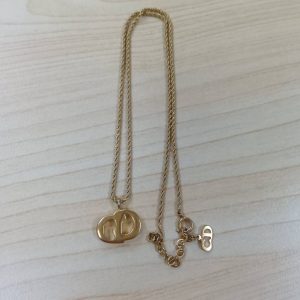 クリスチャンディオール CDロゴ ネックレス