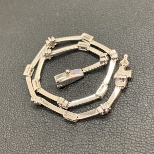 K18WGブレスレット