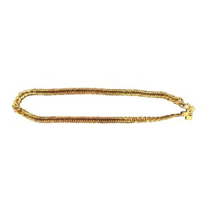 K18 18金 ブレスレット 石なし