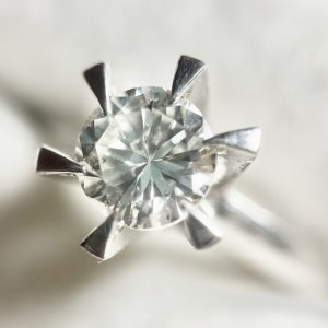 Pt900 プラチナ900 ダイヤモンド リング
