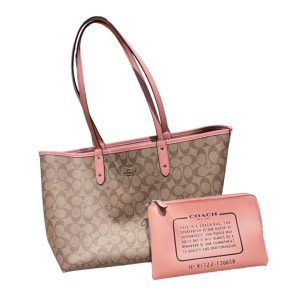 COACH コーチ ショルダーバッグ シグネチャー柄