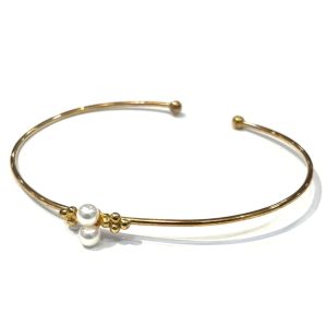 MIKIMOTO ミキモト K18 ブレスレット バングル