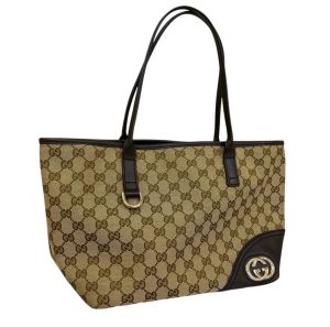 GUCCI グッチ GGキャンバス トートバッグ