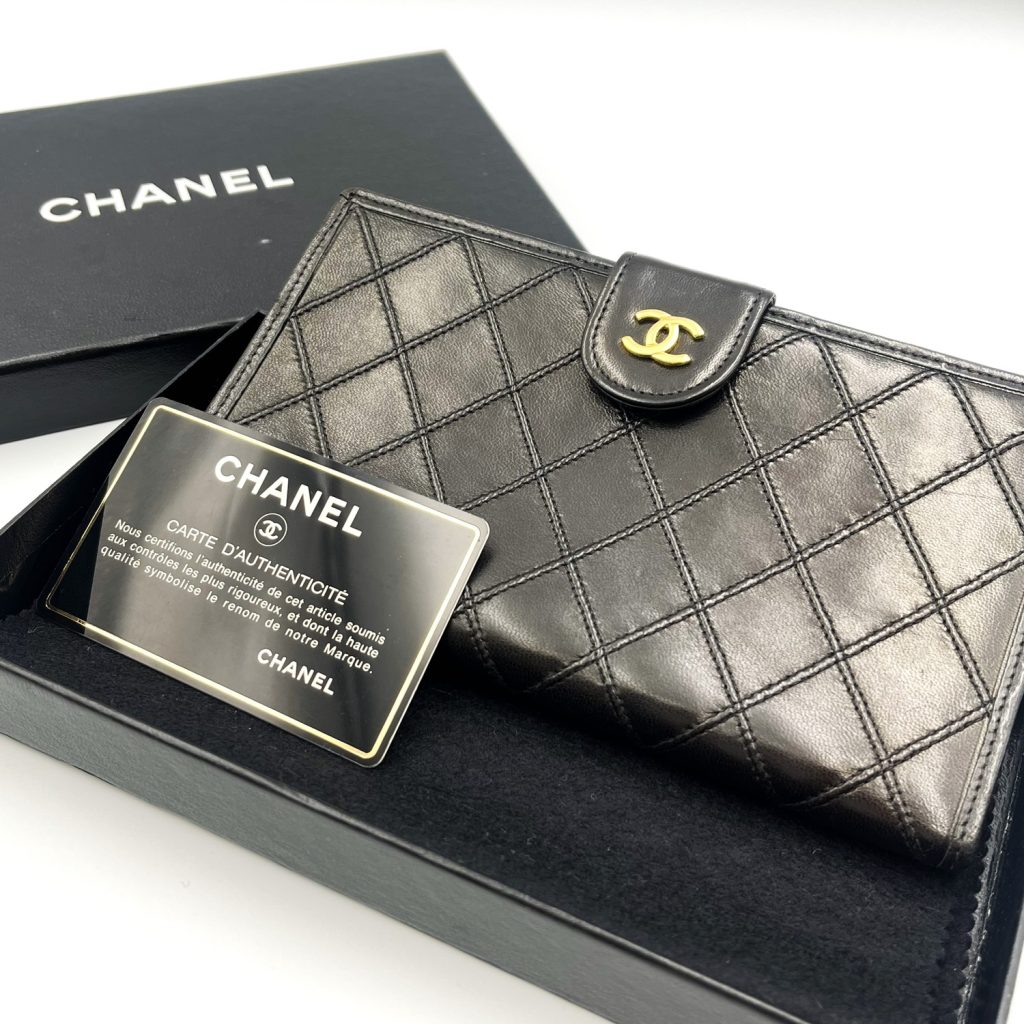 CHANEL シャネル ビコローレ がま口 長財布｜高崎市新保町