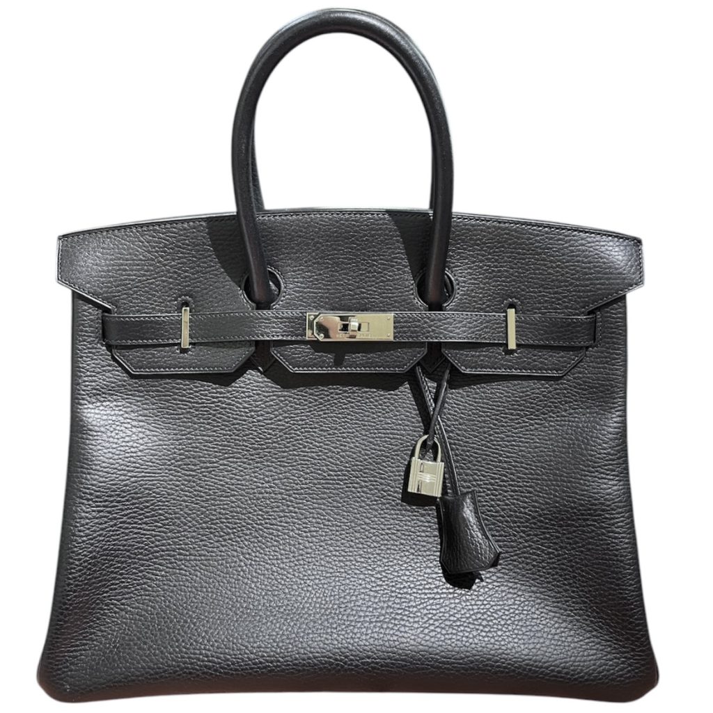 【エルメス】バーキン 35 ブラック シルバー Hermès