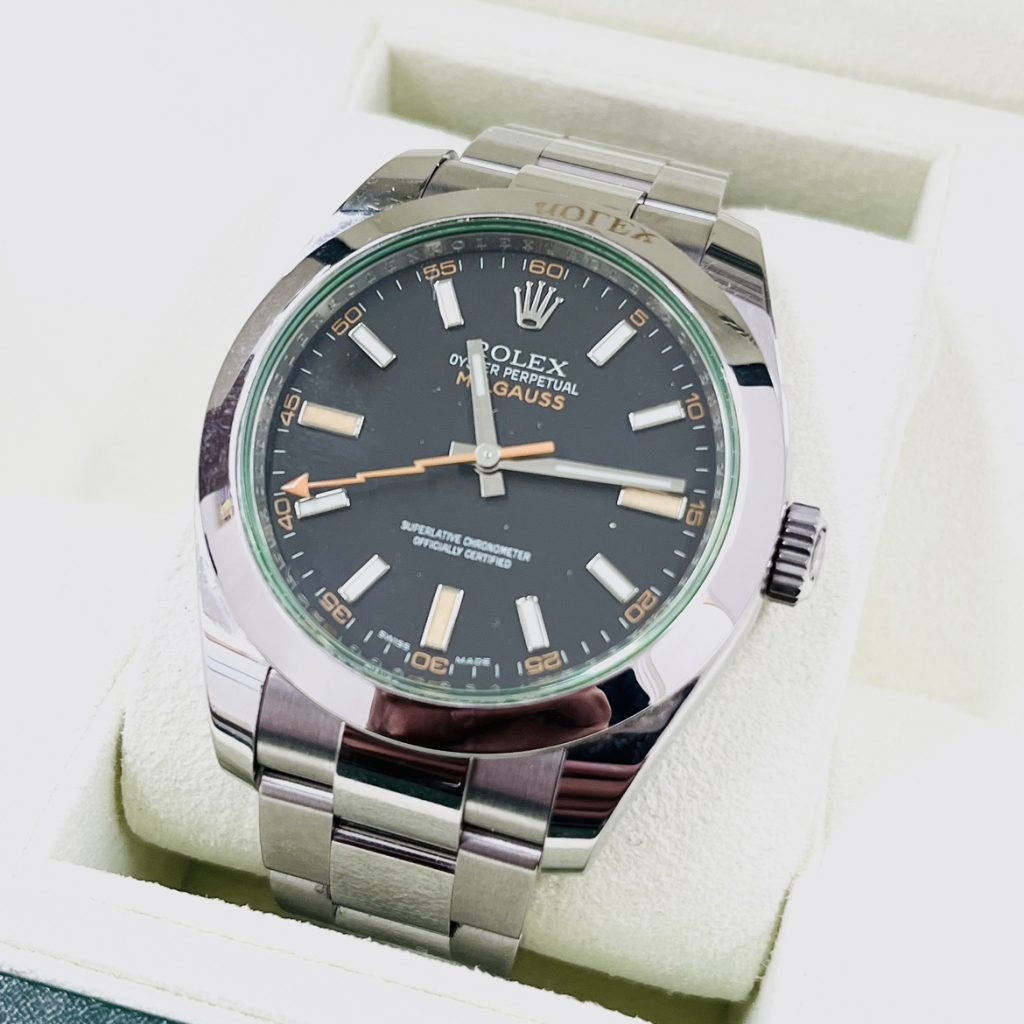 ROLEX ロレックス ミルガウス 116400GV ブラック