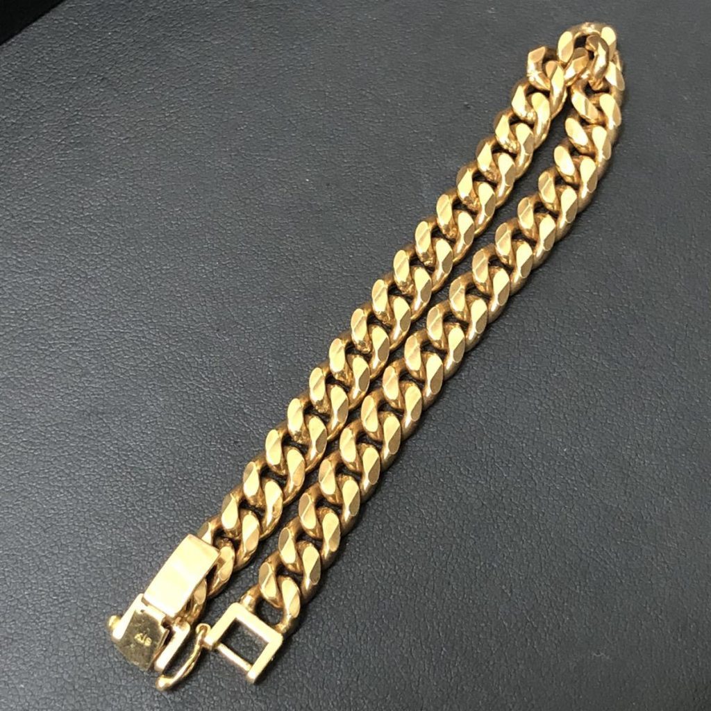 K18 喜平 ブレスレット 750 18金の買取実績 ｜ 買取専門店さすがや