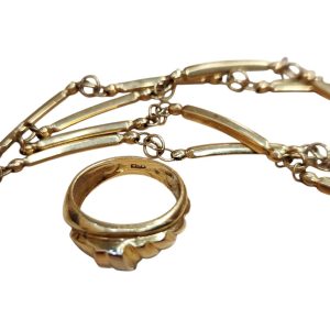 K18 18金 ネックレス リング|根室市宝林町