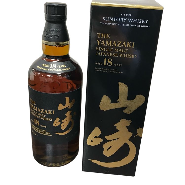 SUNTORY サントリー 山崎18年箱あり