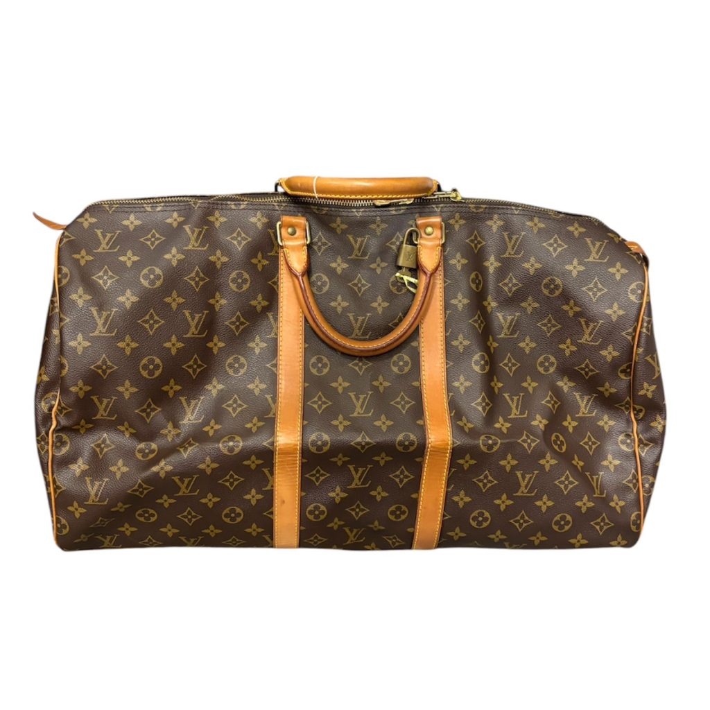 ルイ・ヴィトン LOUIS VUITTON ダミエ エベヌ キーポル55