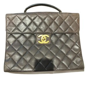 シャネル CHANEL ビジネスバッグ ラムスキン