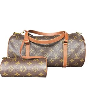 LOUIS VUITTON ルイ・ヴィトン モノグラム パピヨン30 ポーチ付 ショルダーバッグ セミショルダー ワンショルダー ハンドバッグ 旧型 M51365