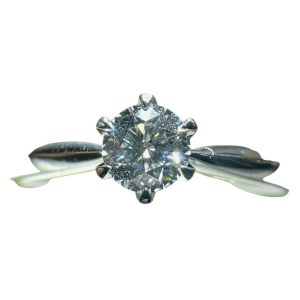 プラチナ(Pt900) ダイヤモンドリング(指輪) 0.32ct(カラット)
