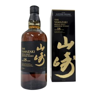 山崎 18年 ホログラム付き 箱あり ウィスキー