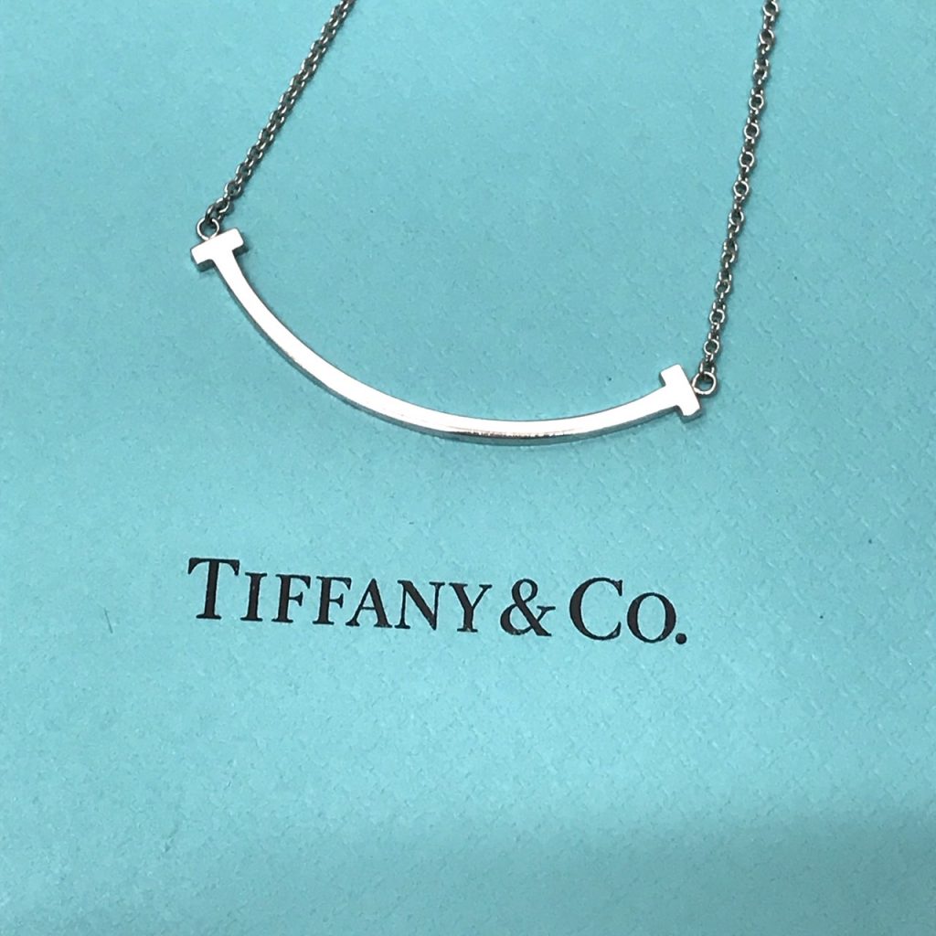 Tiffany&Co. ティファニー Tスマイル ネックレス スモール Au750