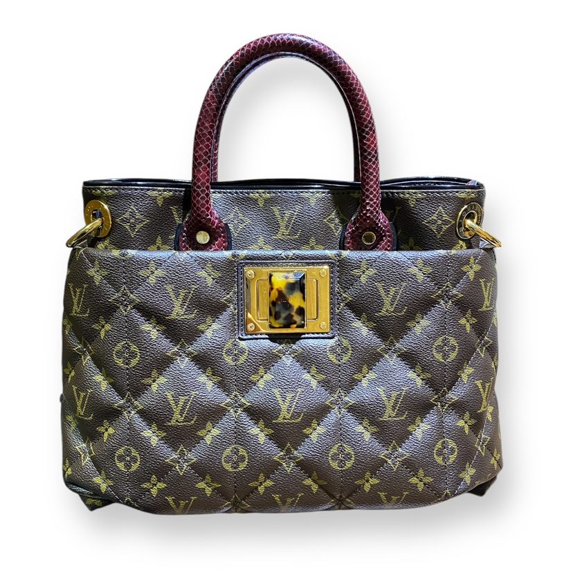 【Louis Vuitton】ルイヴィトンモノグラム・エキゾチックトートMM・エトワールパイソン・ブランドバッグ