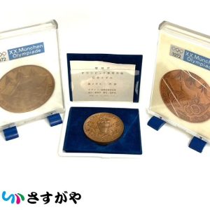 純金純銀銅記念メダル18金年代物