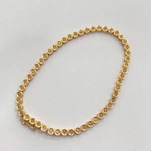 金テニスブレス