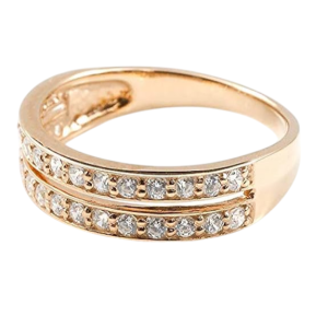 ダイヤ リング ピンクゴールド k18 18k 18金 ダイヤモンド