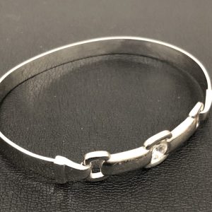 K18WGブレスレット ダイヤ