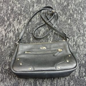 COACH コーチ 2way ショルダーバッグ レザー ブラック G1592