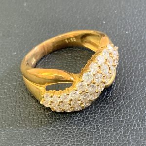 K18リング ダイヤモンド