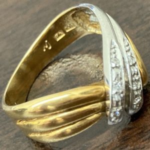 K18 / Pt850 / 金 / プラチナ / リング