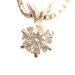Pt900(プラチナ) ダイヤ0.313ct ネックレス