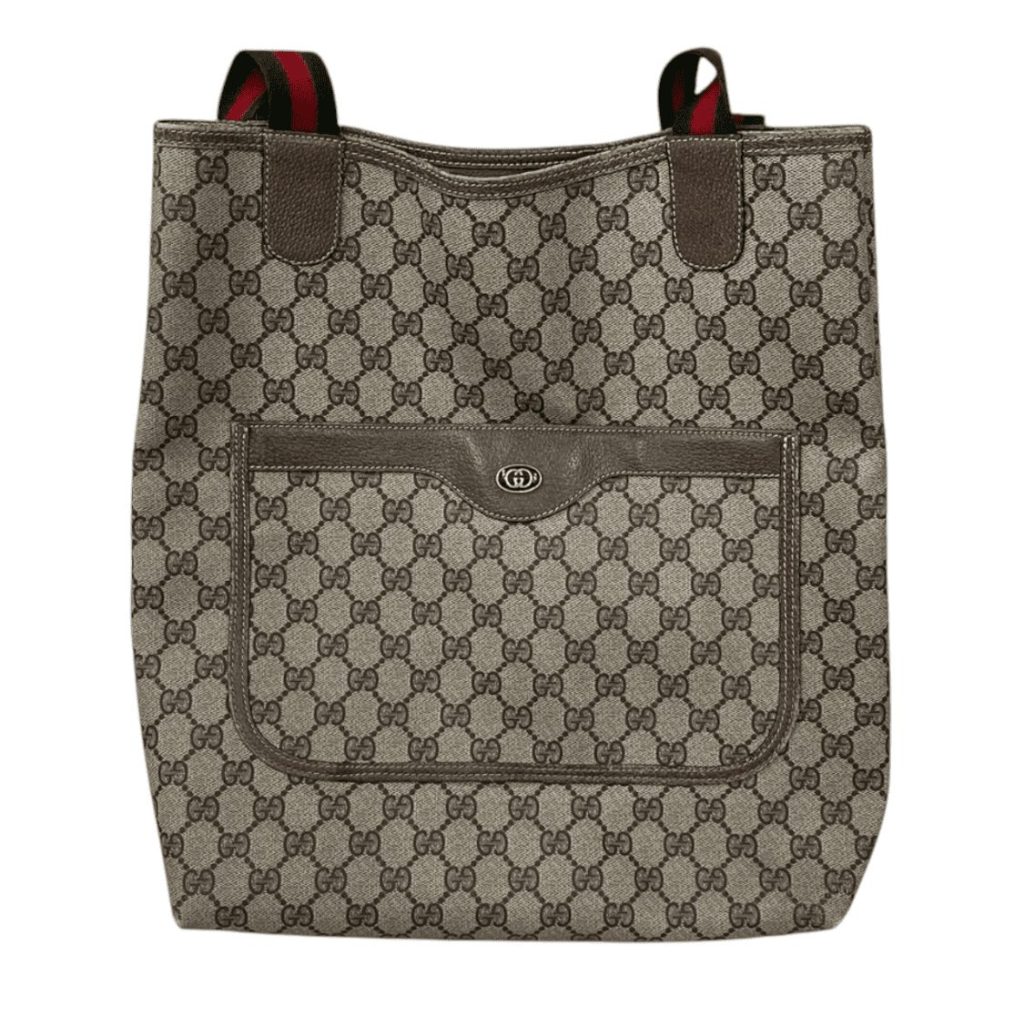 GUCCI オールドグッチ トートバッグ シェリーライン