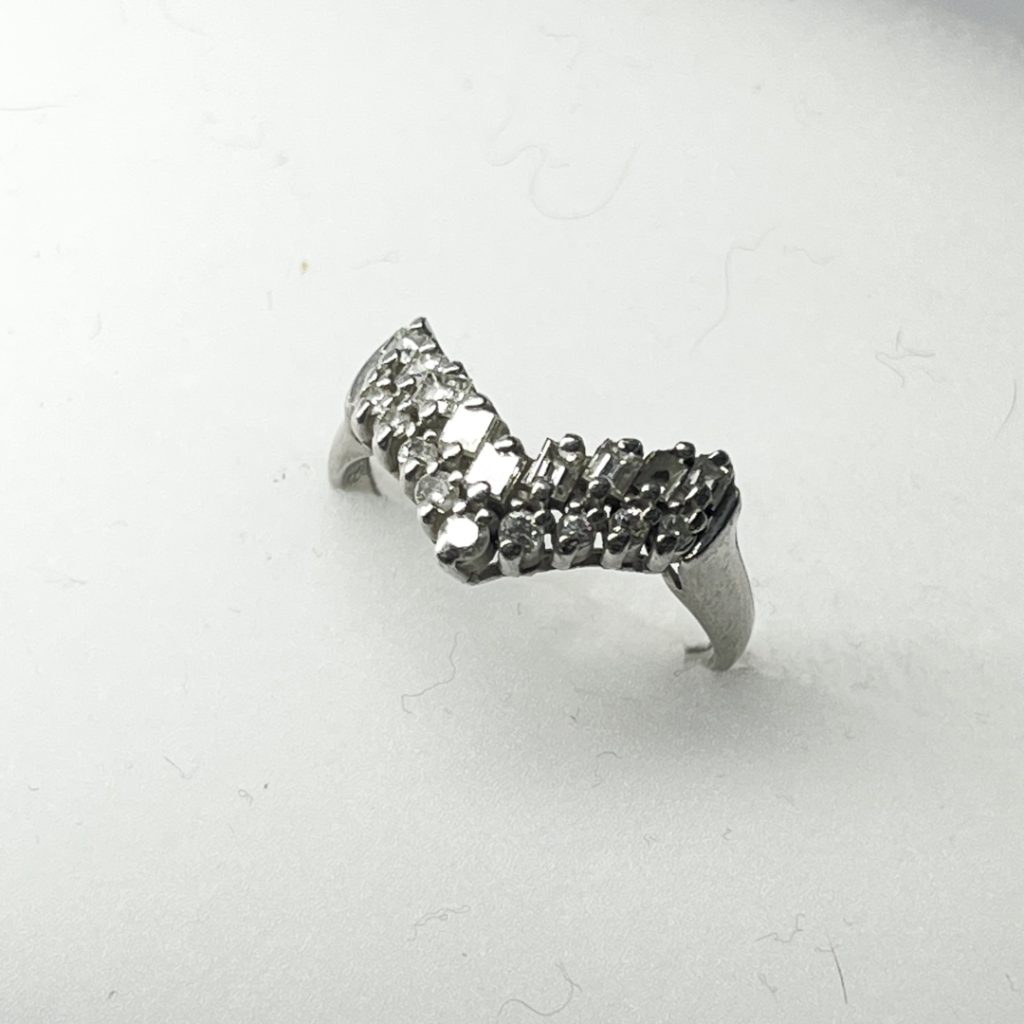 Pt900 プラチナ ダイヤモンド リング アクセサリー ジュエリー