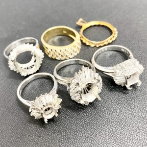 Pt900リング / K18リング / K18トップ