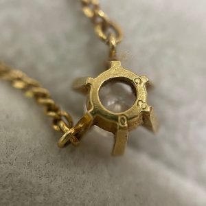 k18ダイヤモンドネックレス｜龍ケ崎市藤ケ丘