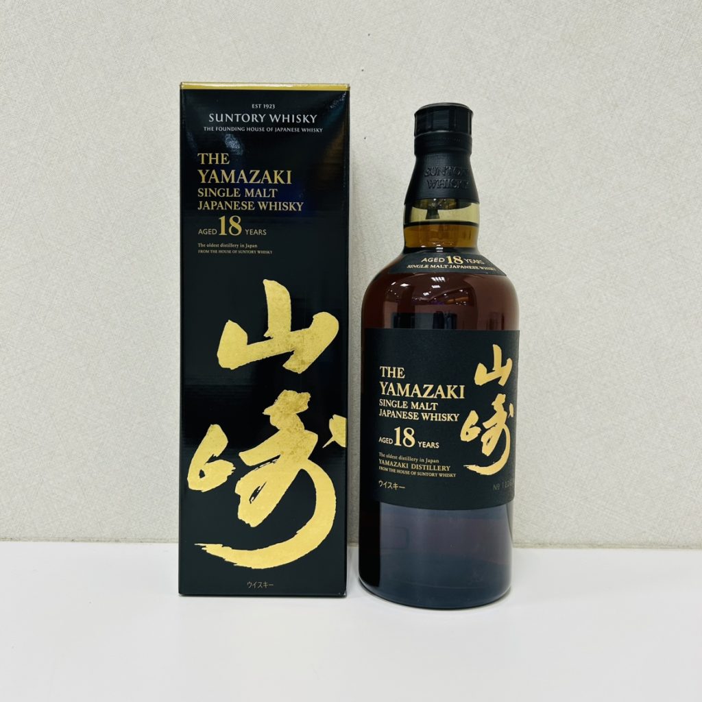 【山崎18年】サントリーウイスキー YAMAZAKI JAPANESE WHISKY