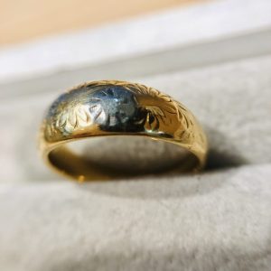 K18リング 18金指輪