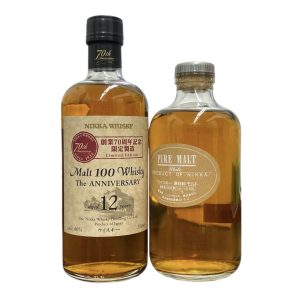 ニッカ ピュアモルトホワイト・モルト100ウイスキーThe ANNIVERSARY