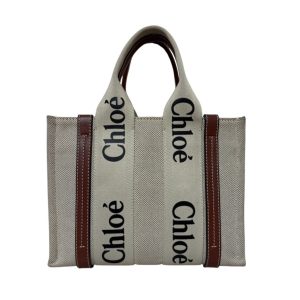 CHLOÉ クロエ WOODY スモールトートバッグ