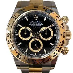 ROLEX ロレックス コスモグラフ デイトナ126503 ランダム ブラック SS YG コンビ