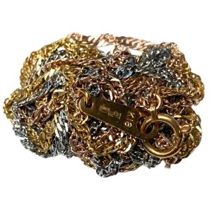 K18　Pt850　コンビ　18金　プラチナ850　ネックレス