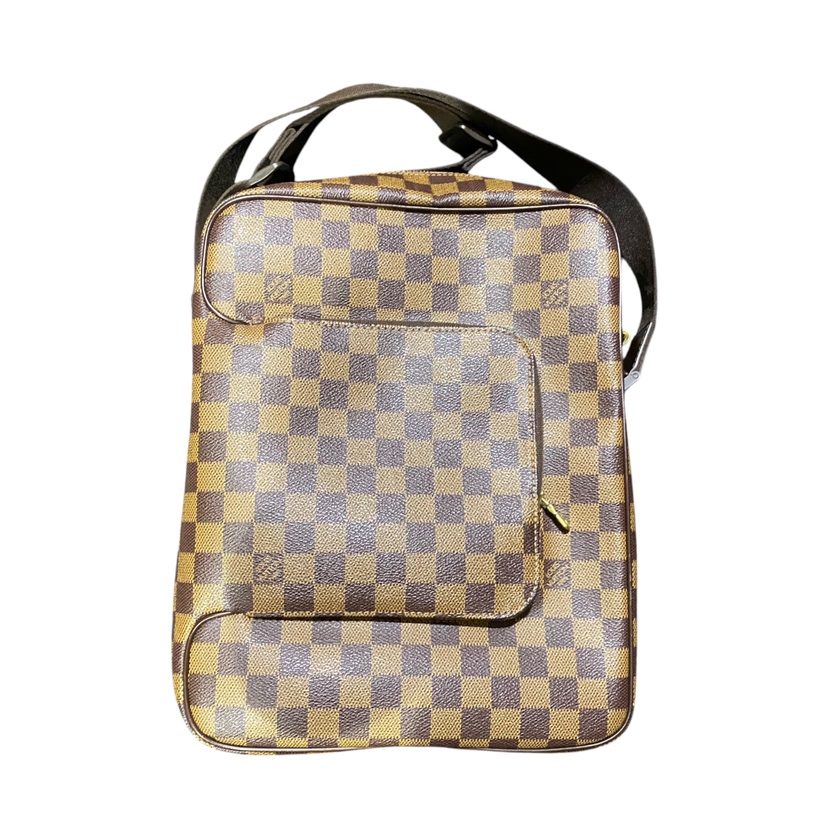 【Louis Vuitton】ルイヴィトンダミエ・オラフGM・ブランドバッグ