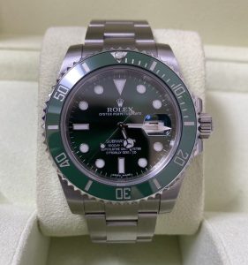 ROLEX ロレックス サブマリーナ グリーンベゼル ハルク 116610LV