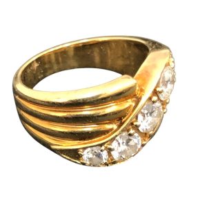 K18リング ダイヤ