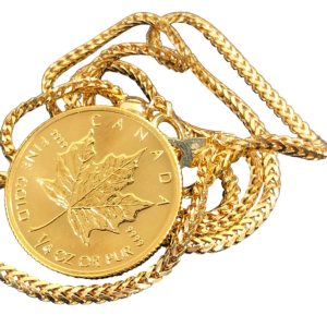 K24コイン / K18ネックレス