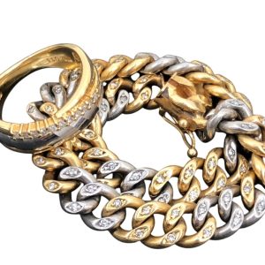 K18/Pt850ブレスレット /リング