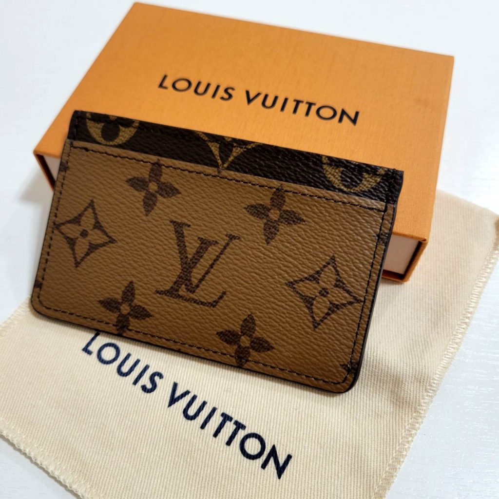 LOUIS VUITTON ルイ・ヴィトン モノグラムリバース ポルトカルト サーンプル カードケース 名刺入れ